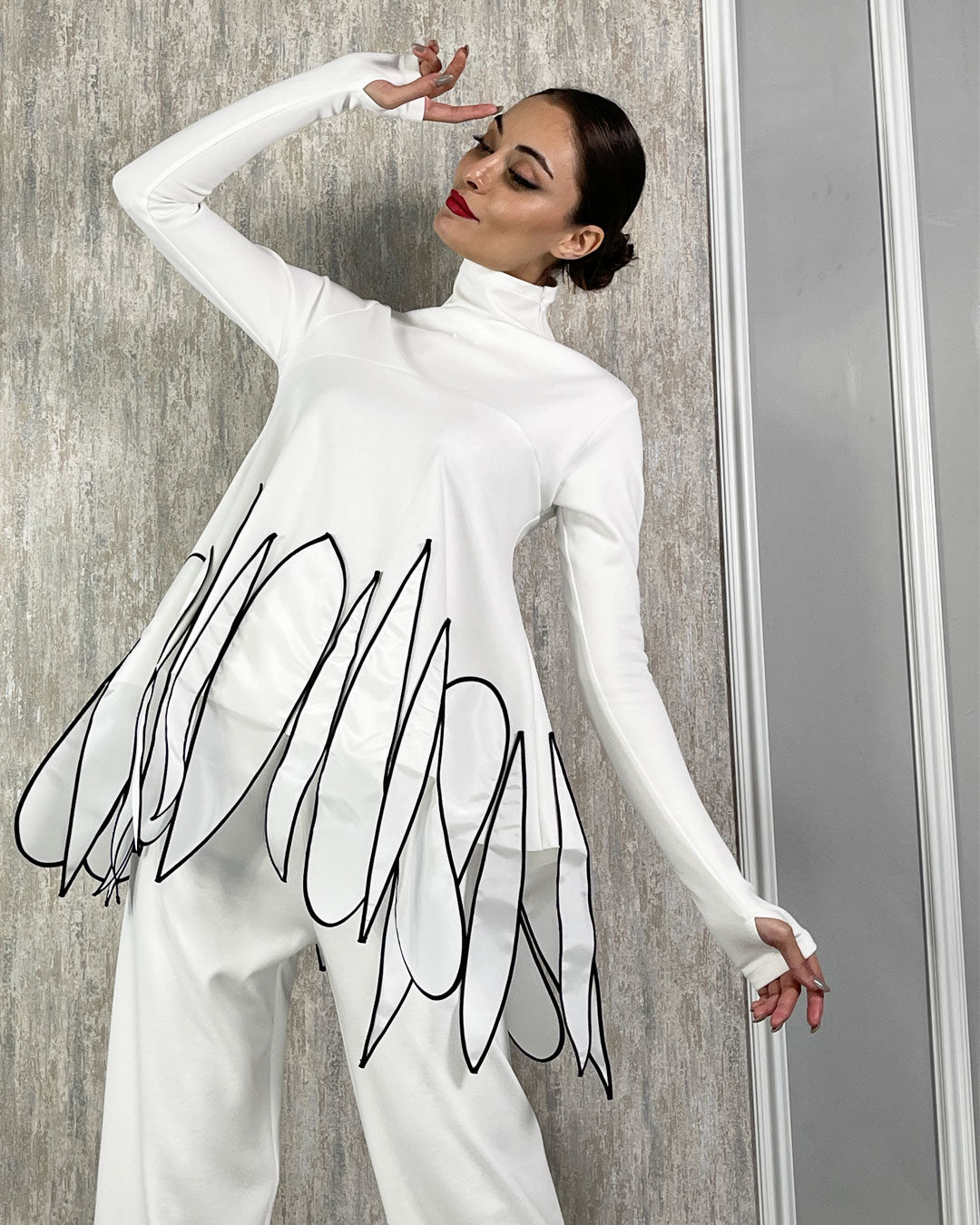 Burcu Aslan Blouse ELINA FLEXIBLE TUNIC - BLOUSE