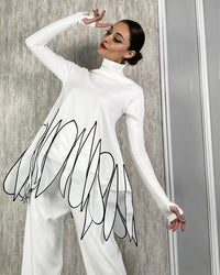 Burcu Aslan Blouse ELINA FLEXIBLE TUNIC - BLOUSE