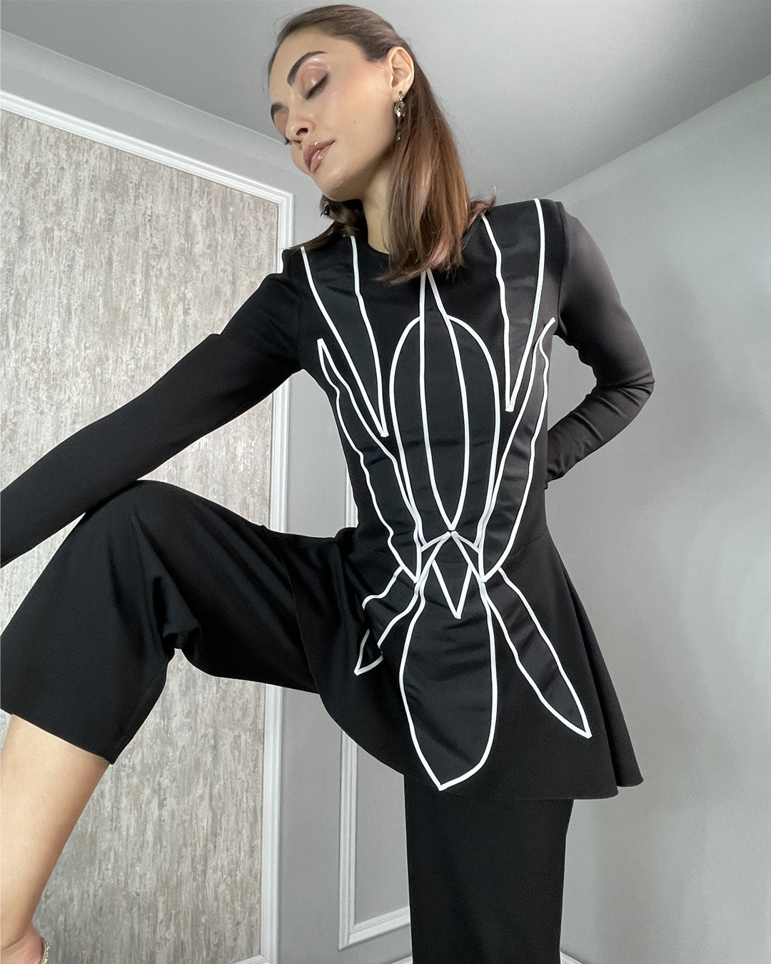 Burcu Aslan Pants PERONA FLEXIBLE PANTS