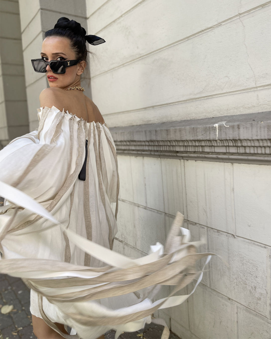Burcu Aslan Dress OBU LINEN DRESS