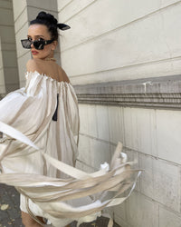 Burcu Aslan Dress OBU LINEN DRESS