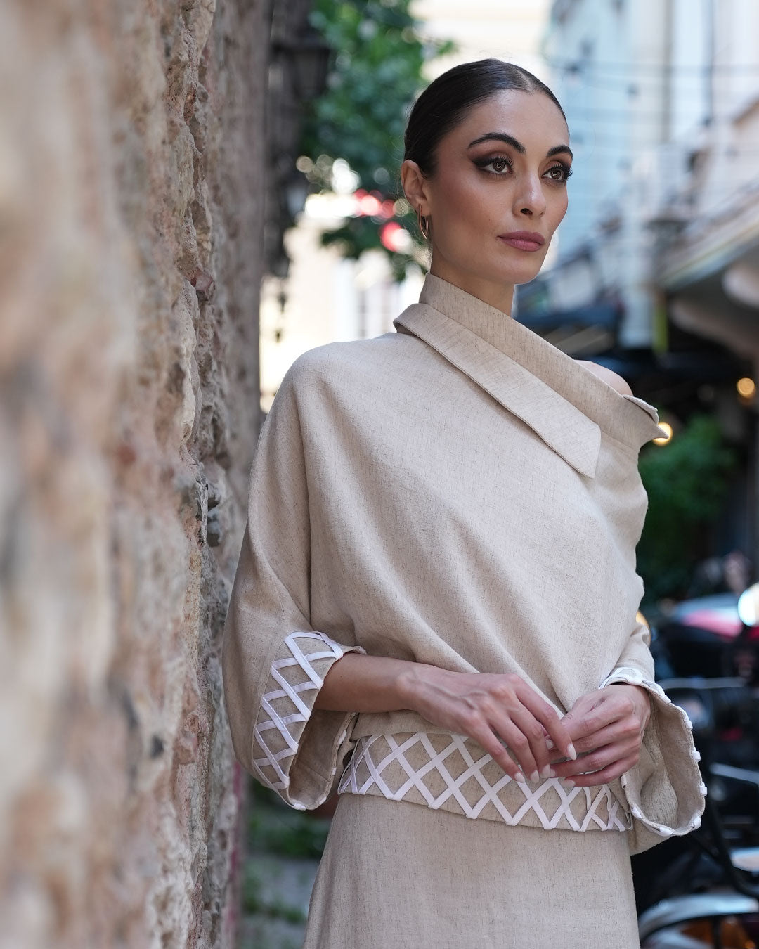 Burcu Aslan Blouse PREO LINEN BLOUSE