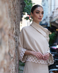 Burcu Aslan Blouse PREO LINEN BLOUSE