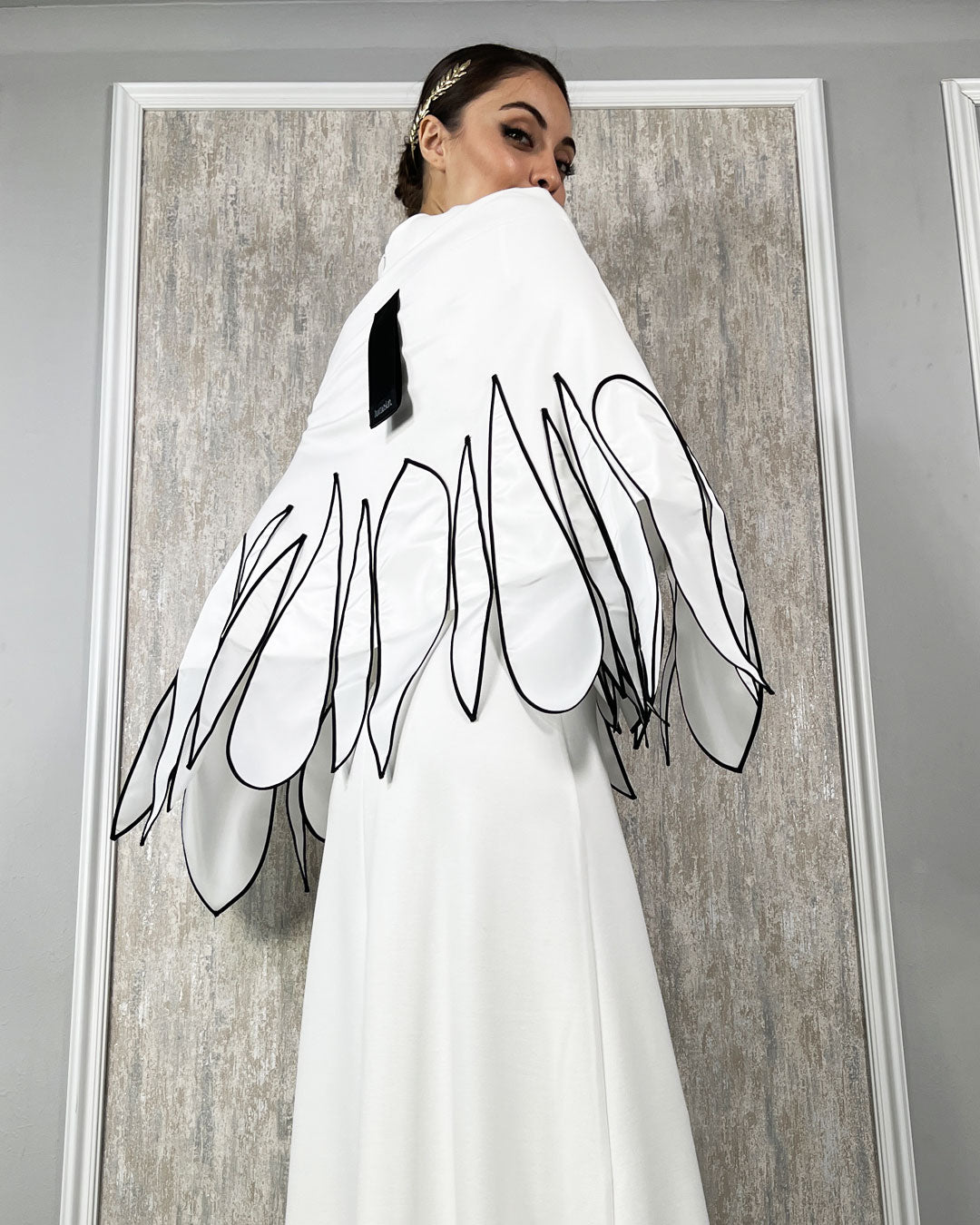 Burcu Aslan Dress PEKA LIMITED EDITION FLEXIBLE CLOAK-BLOUSE