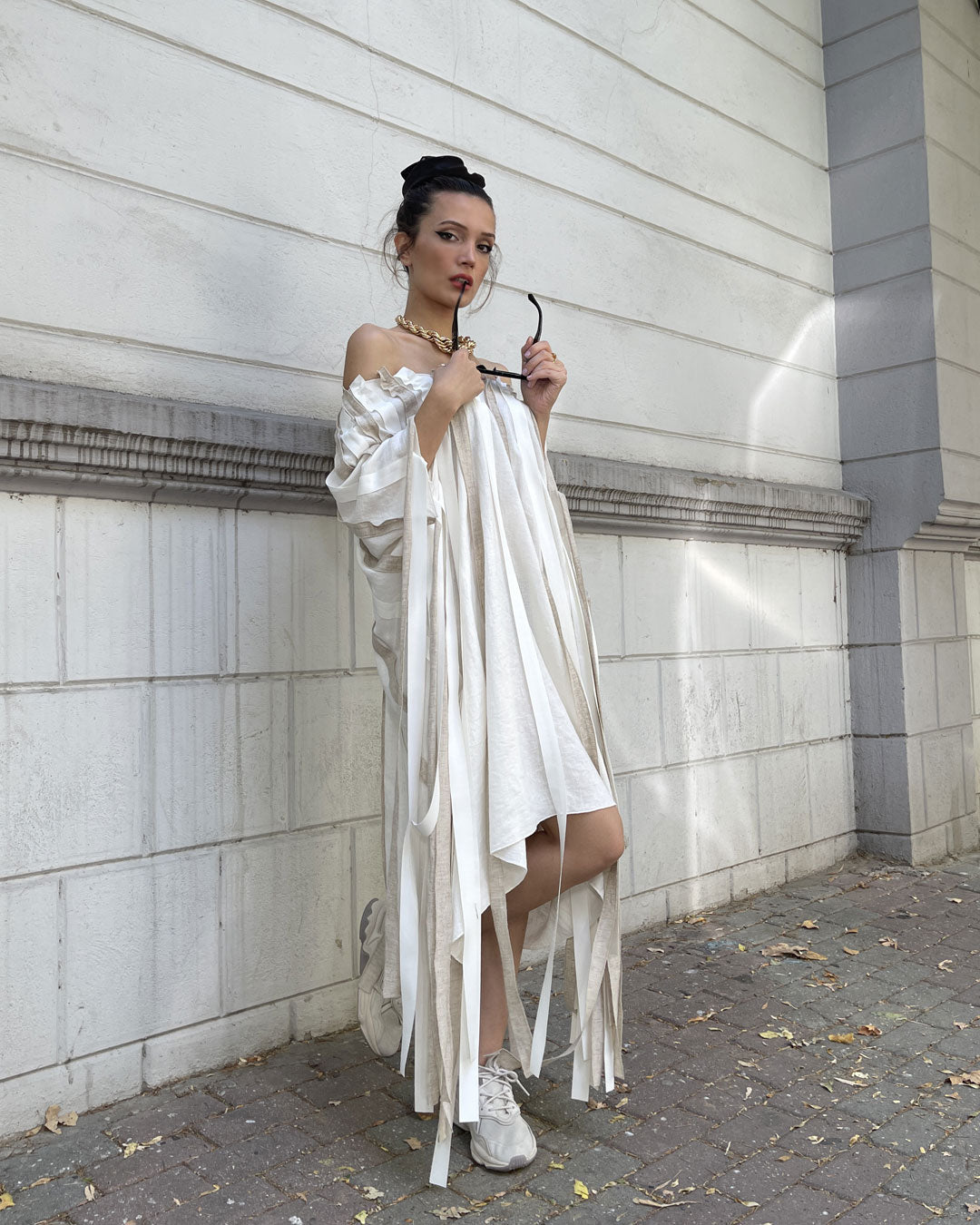 Burcu Aslan Dress OBU LINEN DRESS