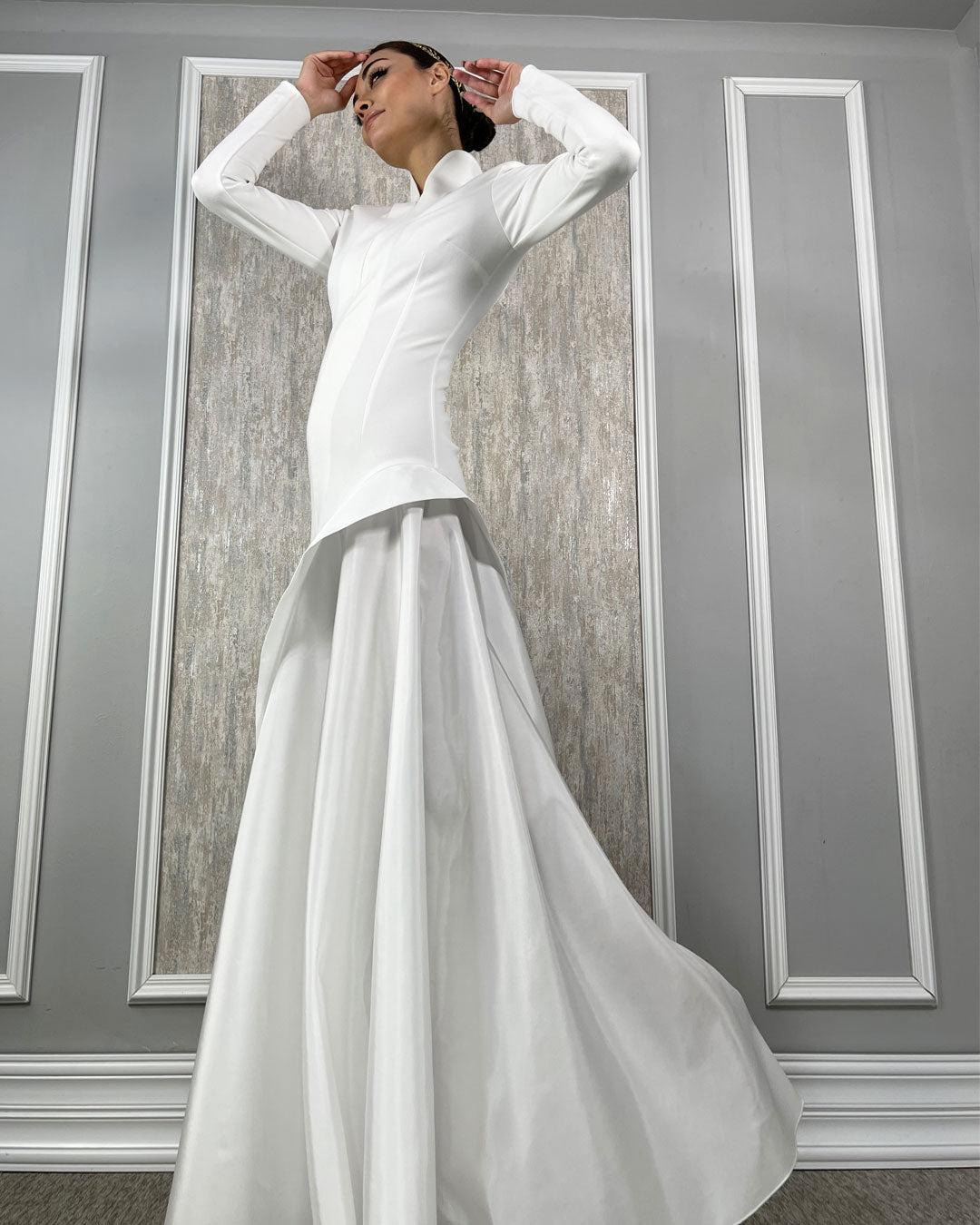 Burcu Aslan Dress MIKA AVANGARD STRECHY DRESS