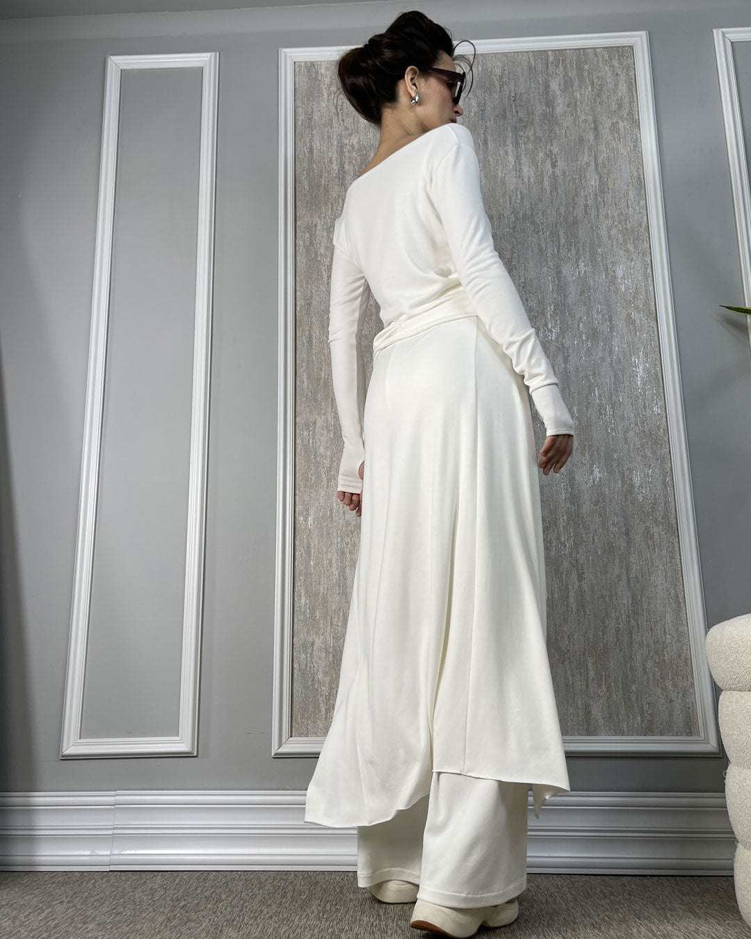 Burcu Aslan Tunic PILO SOFT LONG TUNIC