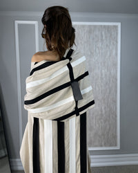 Burcu Aslan Dress TINOLA DRESS & SHAWL SET