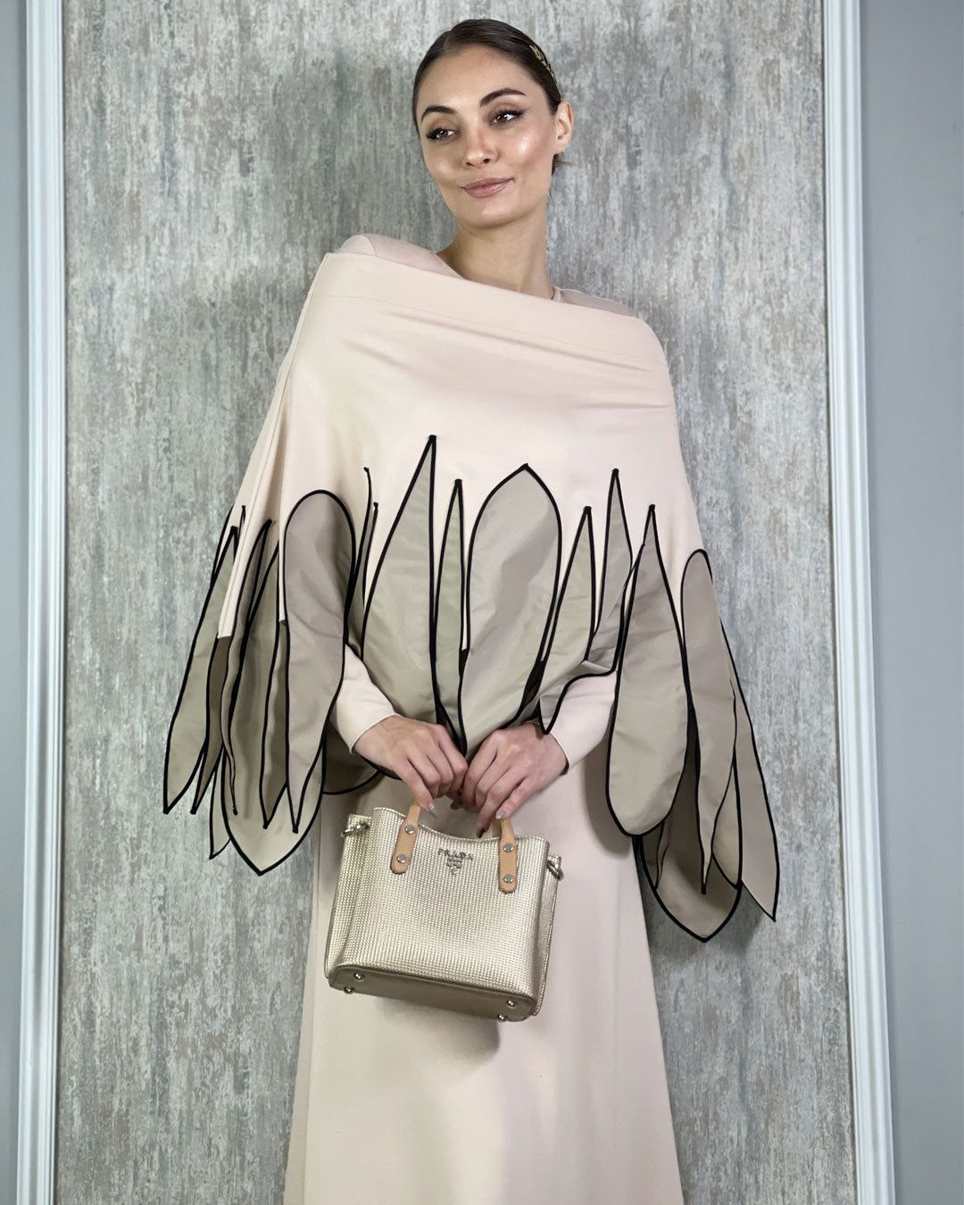 Burcu Aslan Blouse BAN LIMITED EDITION FLEXIBLE CLOAK -BLOUSE