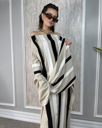 Burcu Aslan Dress TINOLA DRESS & SHAWL SET