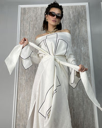 burcuaslan Dress SUZI LINEN DRESS