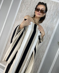 Burcu Aslan Dress TINOLA DRESS & SHAWL SET