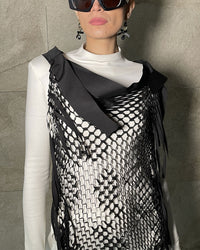 Burcu Aslan Dress OTE MESH FULL LENGTH TOP DRESS
