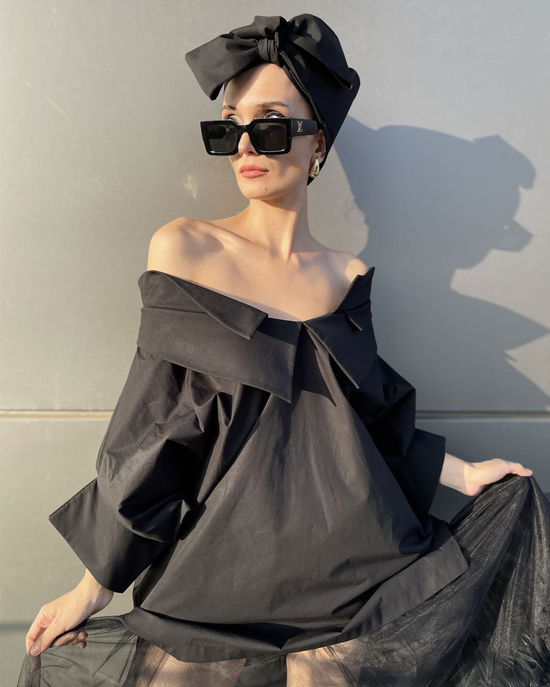 Burcu Aslan Tunic BASO OVERSIZE SHIRT-TUNIC