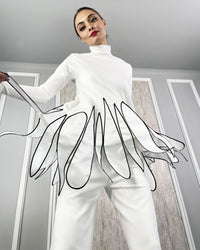 Burcu Aslan Blouse ELINA FLEXIBLE TUNIC - BLOUSE