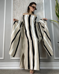 Burcu Aslan Dress TINOLA DRESS & SHAWL SET
