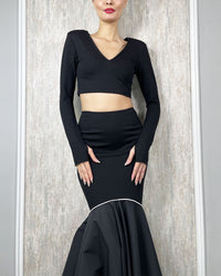 Burcu Aslan Blouse ELO CROP BLOUSE