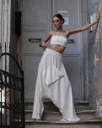Burcu Aslan Shalwar ASYO LINEN SHALWAR