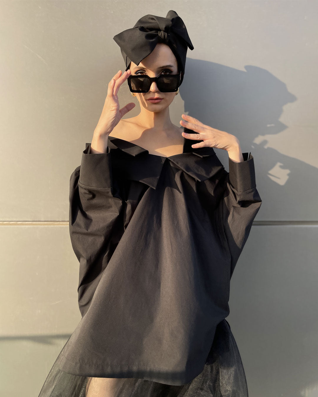 Burcu Aslan Tunic BASO OVERSIZE SHIRT-TUNIC