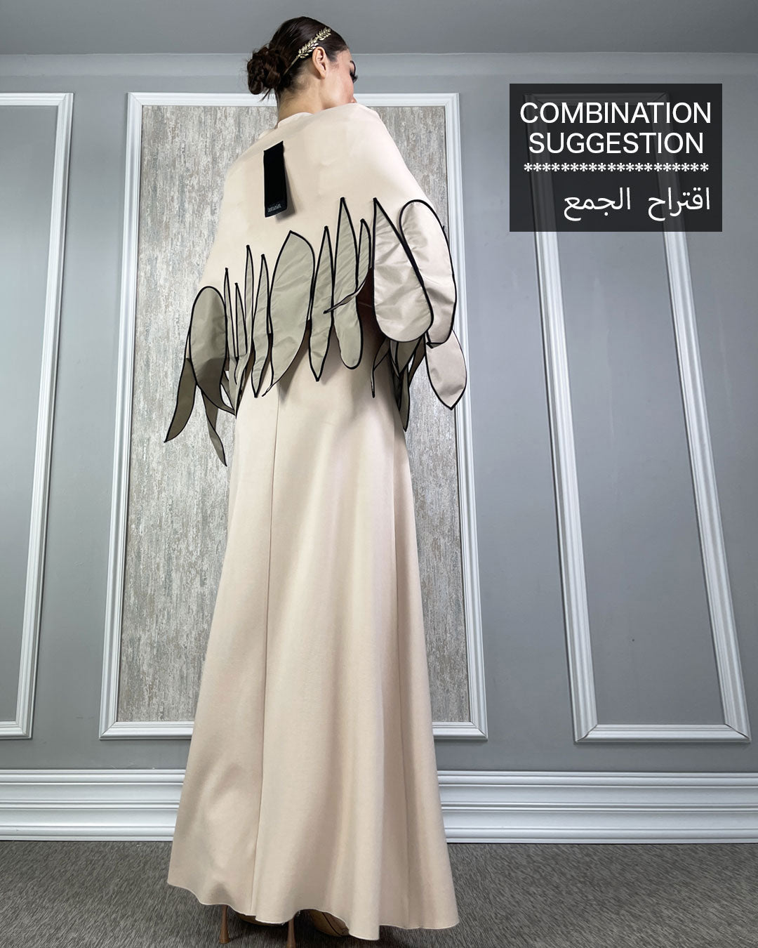 Burcu Aslan Blouse BAN LIMITED EDITION FLEXIBLE CLOAK -BLOUSE