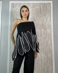 Burcu Aslan Blouse GORMA LIMITED EDITION FLEXIBLE CLOAK-BLOUSE