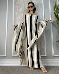 Burcu Aslan Dress TINOLA DRESS & SHAWL SET