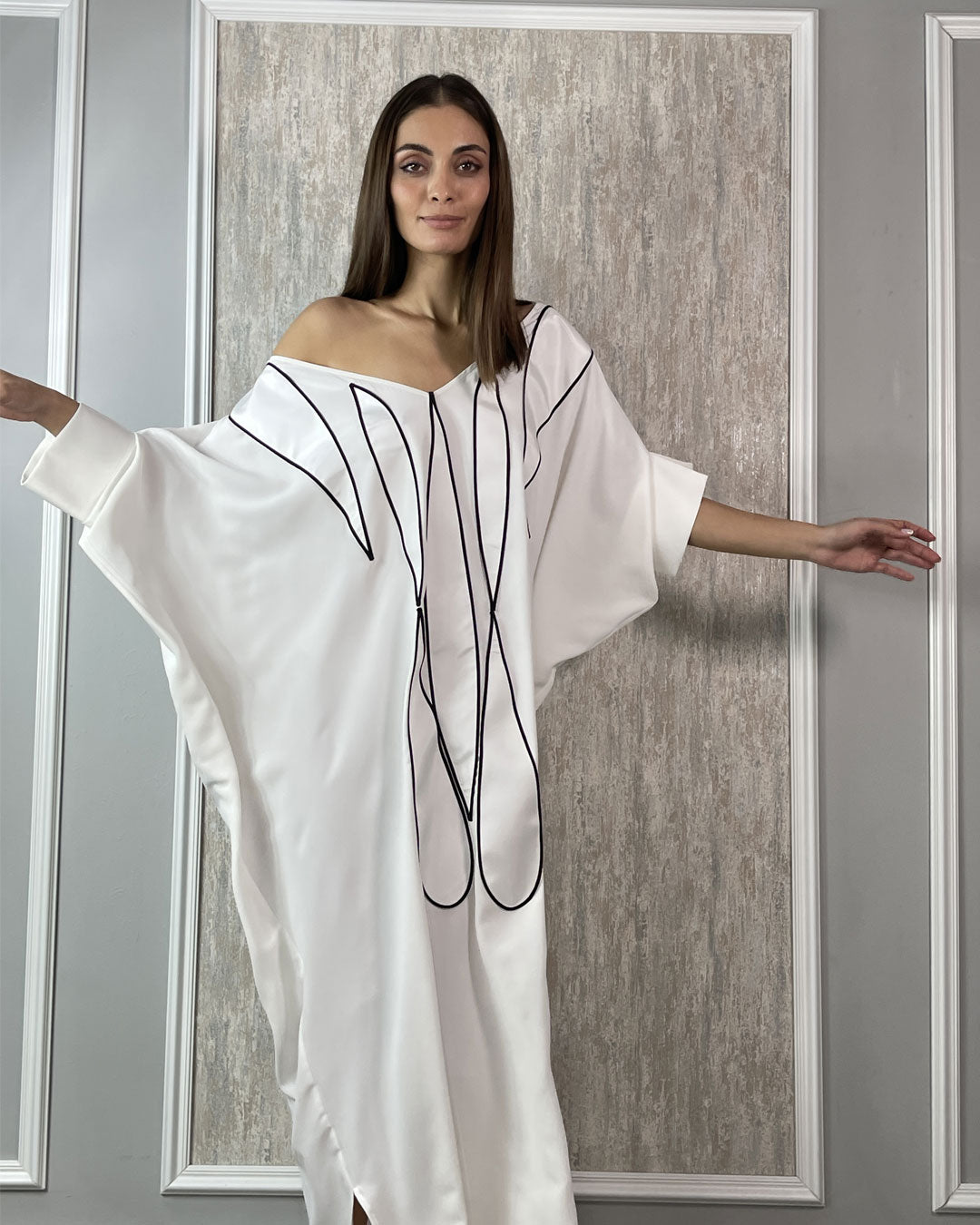 Burcu Aslan Dress ARO OVERSIZE LONG DRESS