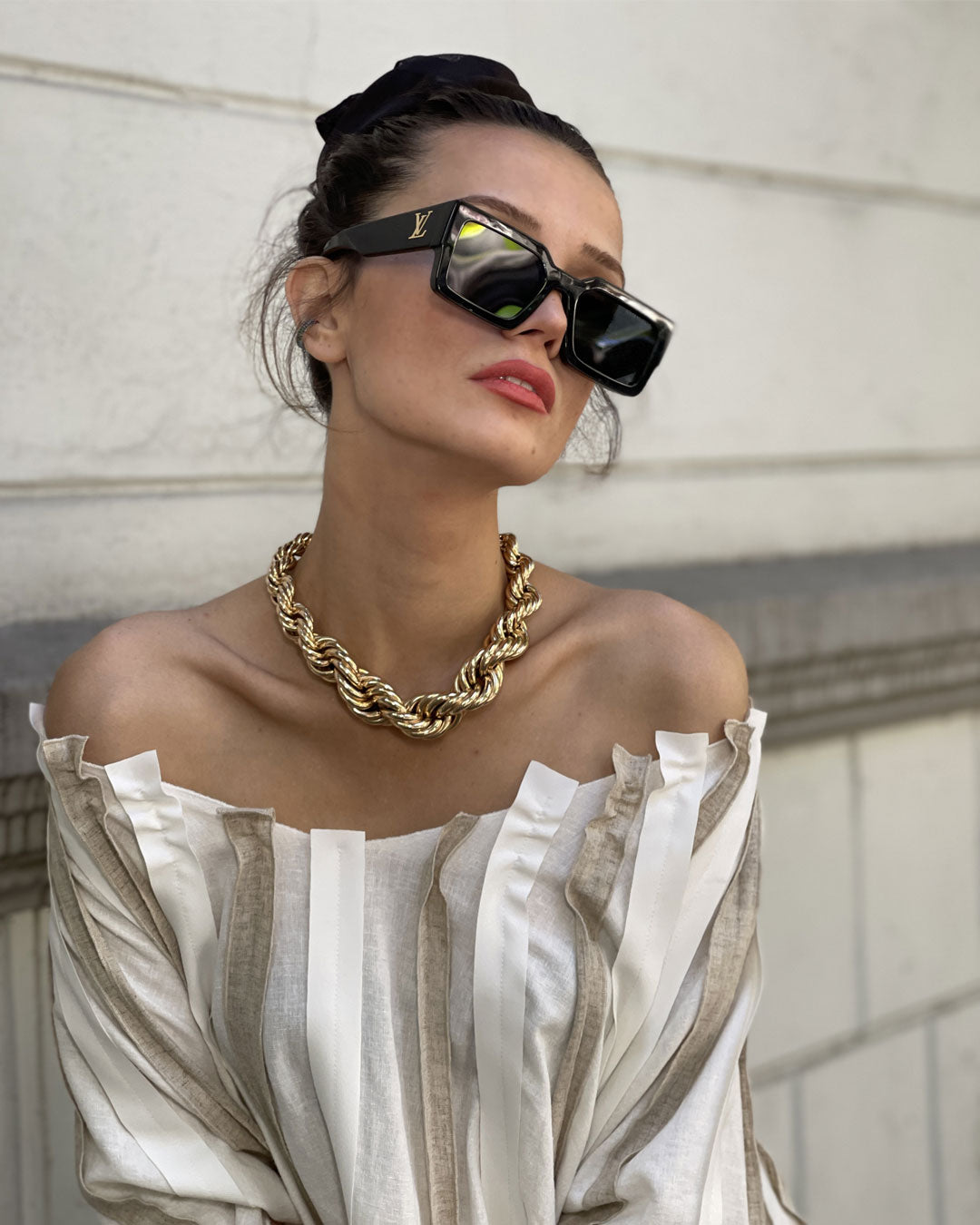 Burcu Aslan Dress OBU LINEN DRESS