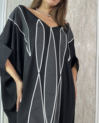 Burcu Aslan Dress MADU LONG OVERSIZE DRESS