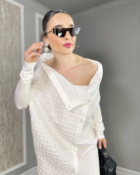 Burcu Aslan Dress TETE COTTON SHIRT / DRESS