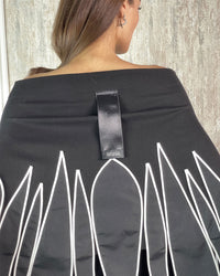 Burcu Aslan Blouse GORMA LIMITED EDITION FLEXIBLE CLOAK-BLOUSE