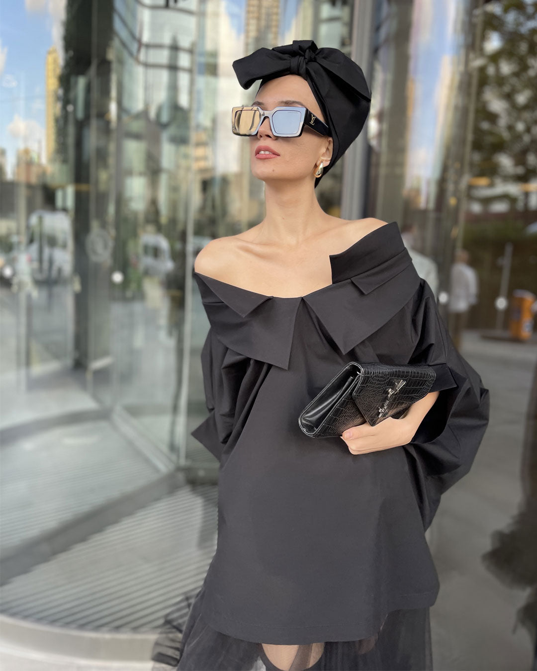 Burcu Aslan Tunic BASO OVERSIZE SHIRT-TUNIC