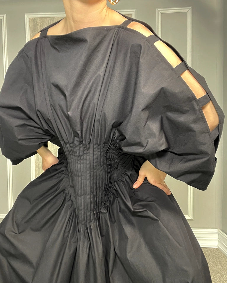 Burcu Aslan Dress TARO OVERSIZE COTTON DRESS