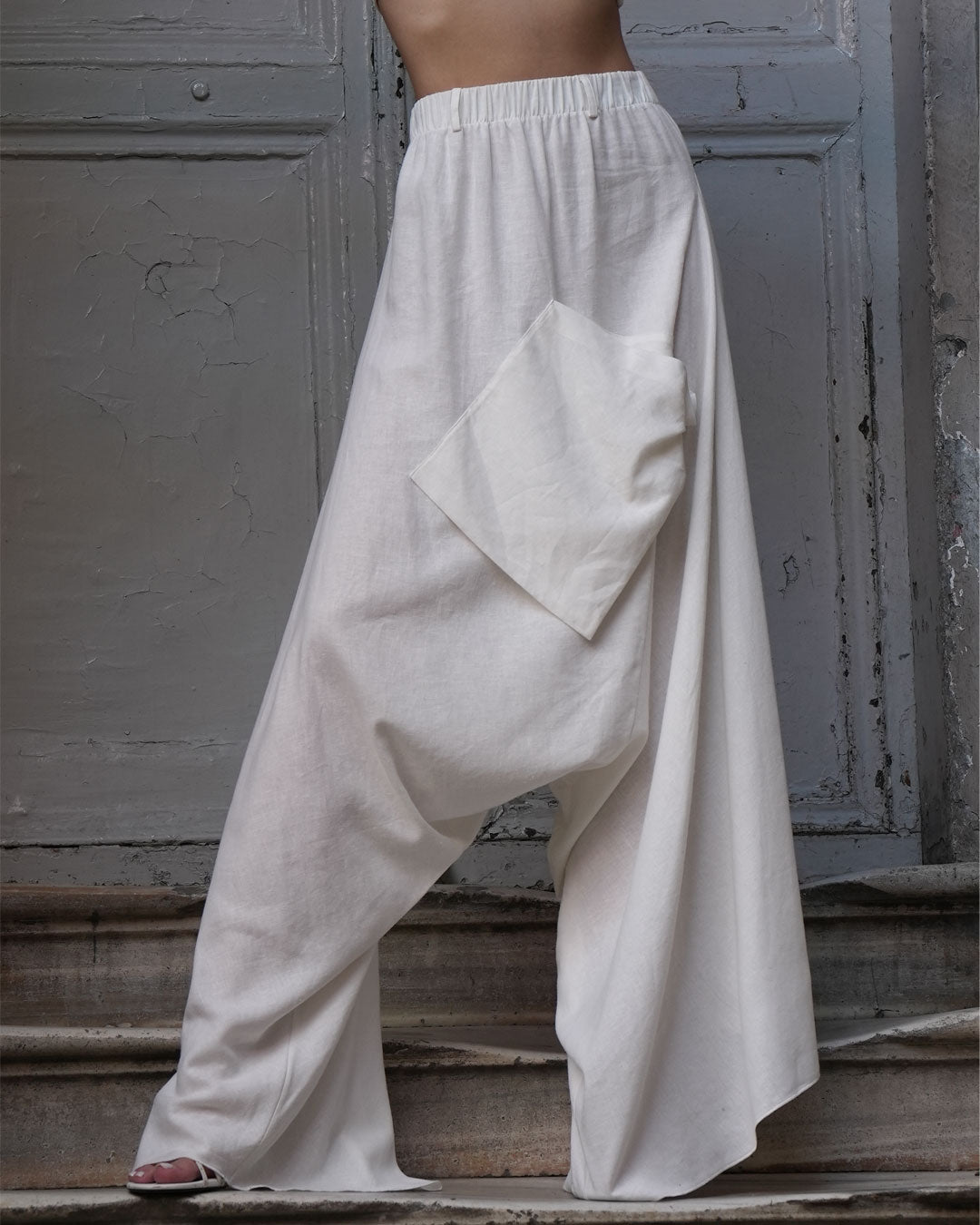 Burcu Aslan Shalwar ASYO LINEN SHALWAR