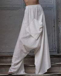 Burcu Aslan Shalwar ASYO LINEN SHALWAR