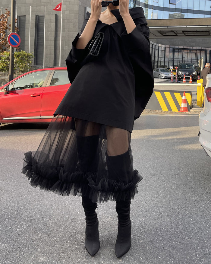 Burcu Aslan Skirt BASOLA TULLE SKIRT