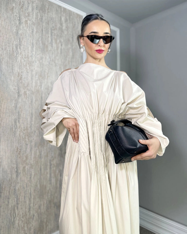 Burcu Aslan Dress NALE COTTON OVERSIZE DRESS