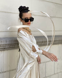 Burcu Aslan Dress OBU LINEN DRESS