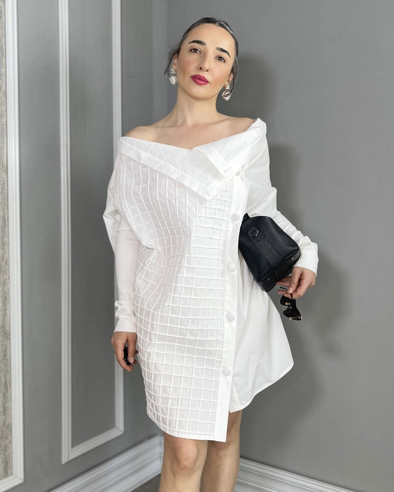Burcu Aslan Dress TETE COTTON SHIRT / DRESS