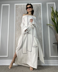 burcuaslan Dress SUZI LINEN DRESS