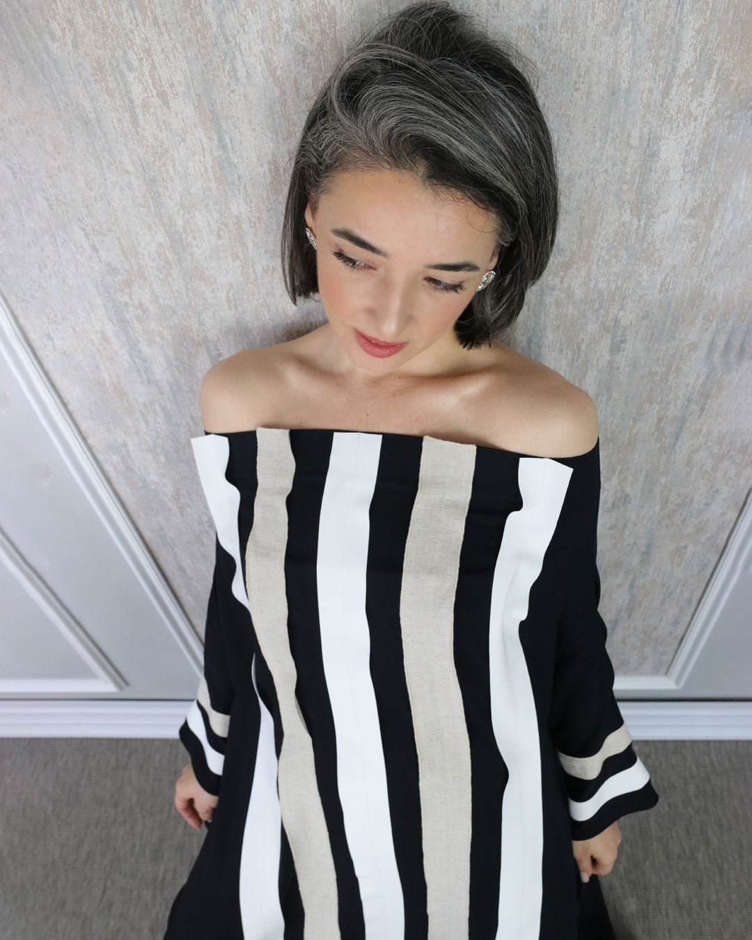 Burcu Aslan Dress RAGAR VISCOSE DRESS & SHAWL