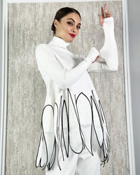 Burcu Aslan Blouse ELINA FLEXIBLE TUNIC - BLOUSE