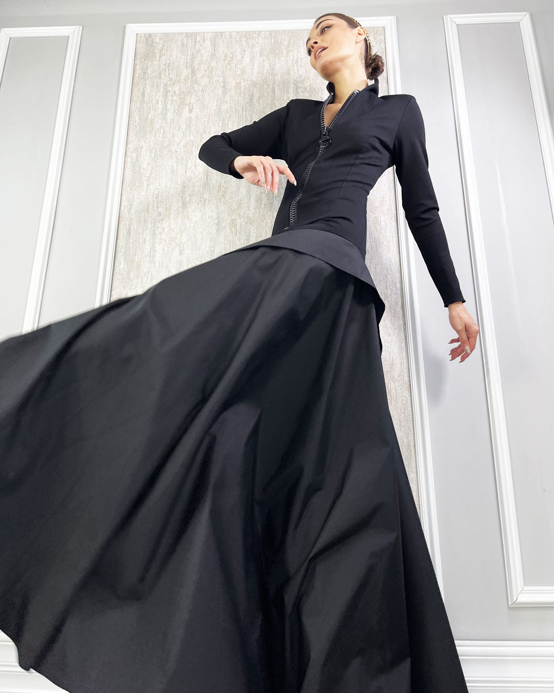 Burcu Aslan Dress TEKA AVANGARD STRECHY DRESS