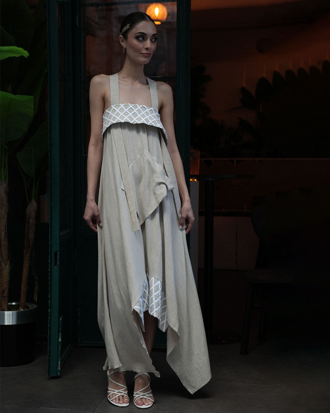 Burcu Aslan Dress TAYE LINEN DRESS