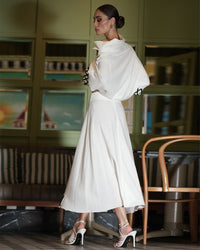 Burcu Aslan Skirt NELI LINEN SKIRT