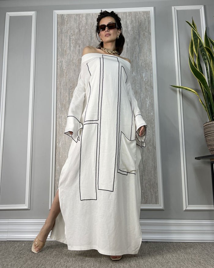 burcuaslan Dress SUZI LINEN DRESS