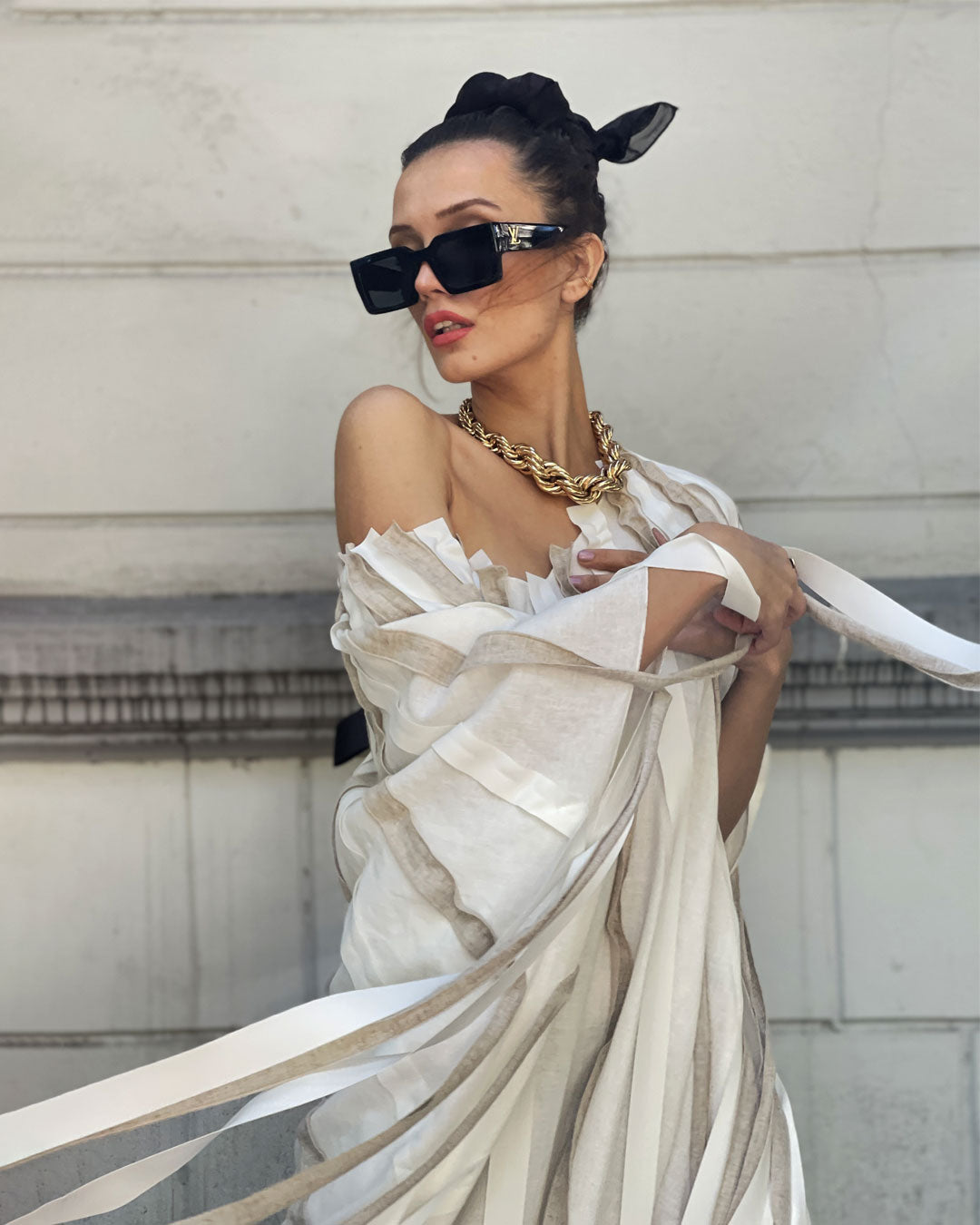 Burcu Aslan Dress OBU LINEN DRESS