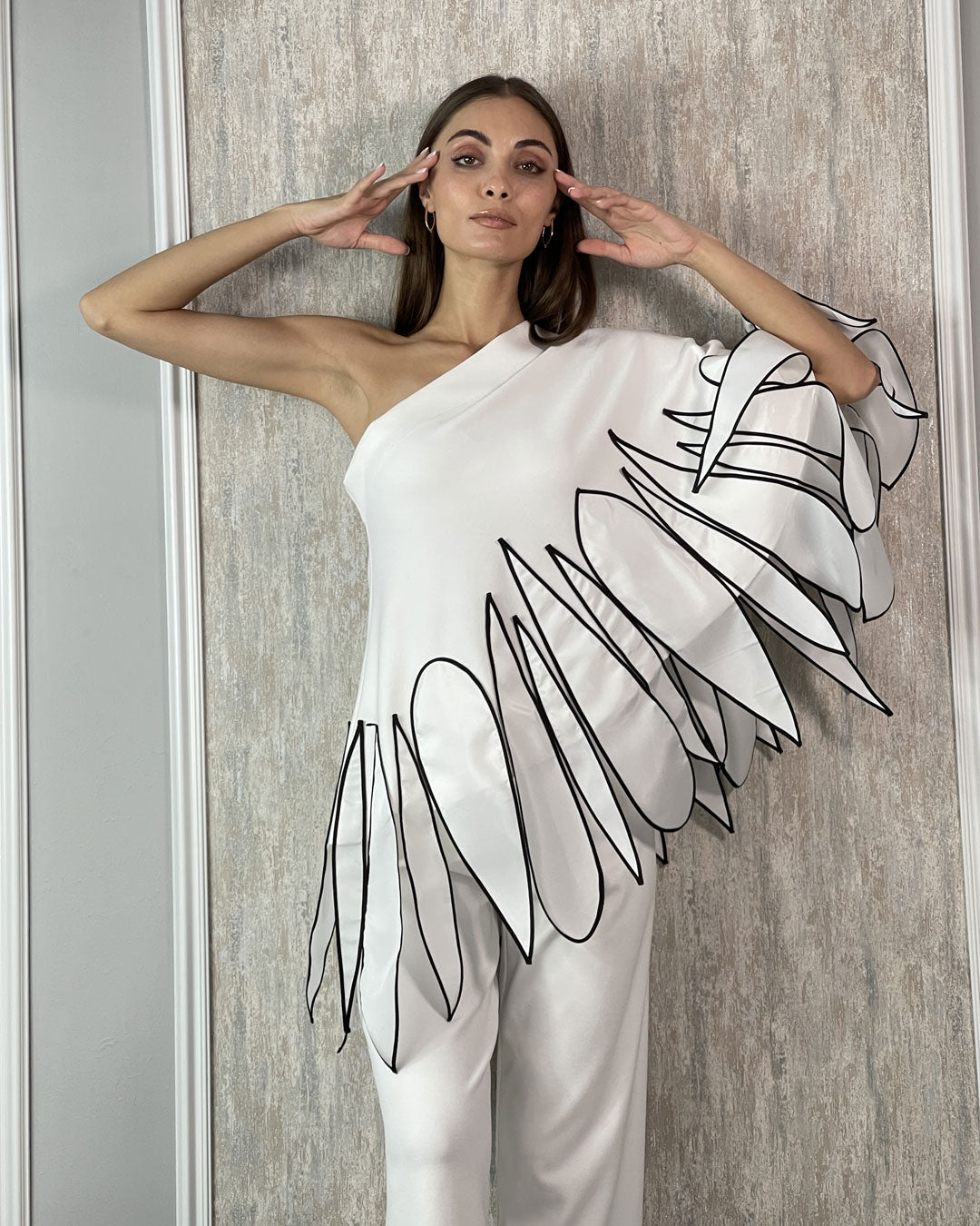 Burcu Aslan Dress PEKA LIMITED EDITION FLEXIBLE CLOAK-BLOUSE