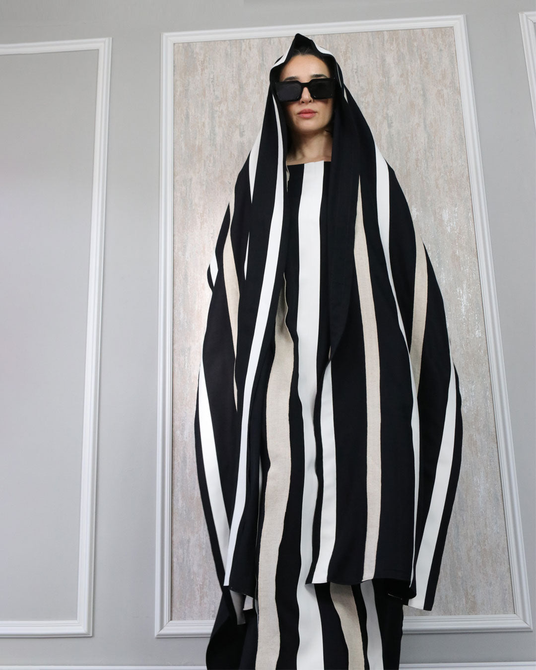 Burcu Aslan Dress RAGAR VISCOSE DRESS & SHAWL