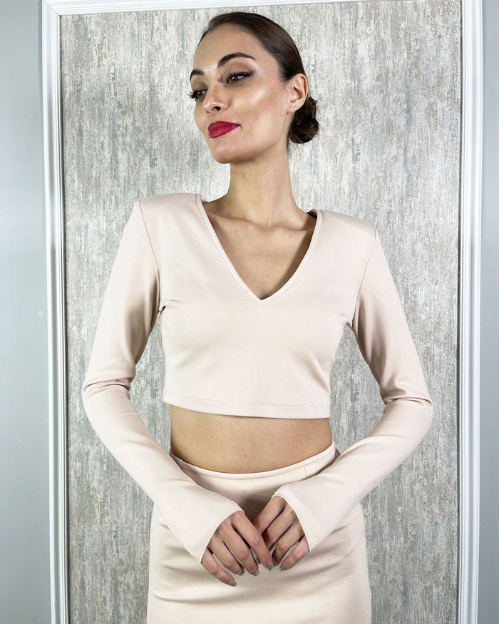 Burcu Aslan Blouse AR CROP BLOUSE